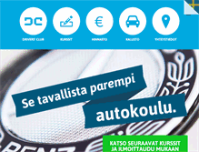 Tablet Screenshot of driversclub.fi
